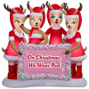 Snata's North Pole Airshow Plane Christmas Inflatable